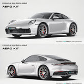 Paktechz Porsche 992 Carrera, Carrera S Full Dry Carbon Aerodynamics kit 2019-2024